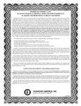 Hoshizaki Warranty Hoshizaki Warranty
