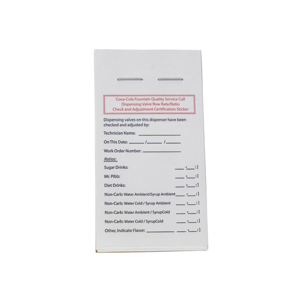 105685 Rationi Certification Decal
